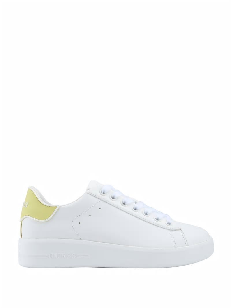 Guess Rockies Pop Heel Sneakers - Ivory