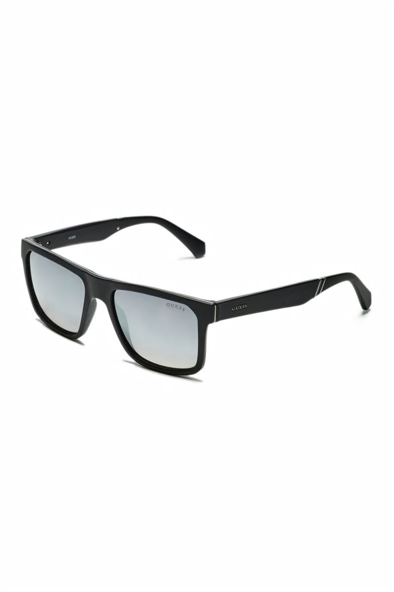 Guess Matte Square Sunglasses - Black