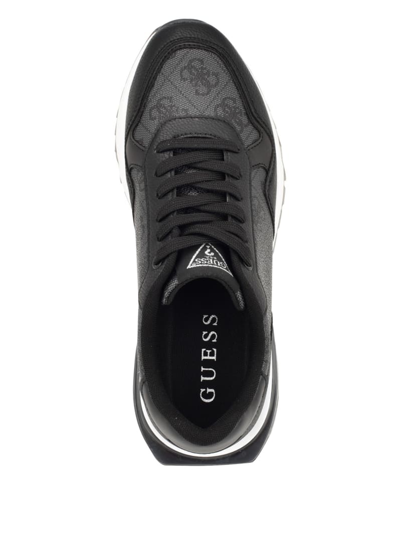 Guess Side Logo Joggers - Black Logo