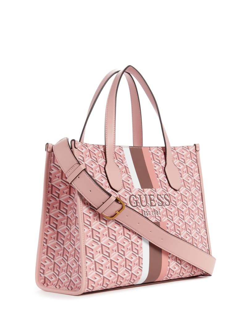 Guess Silvana G Cube Tote - Acid Rain