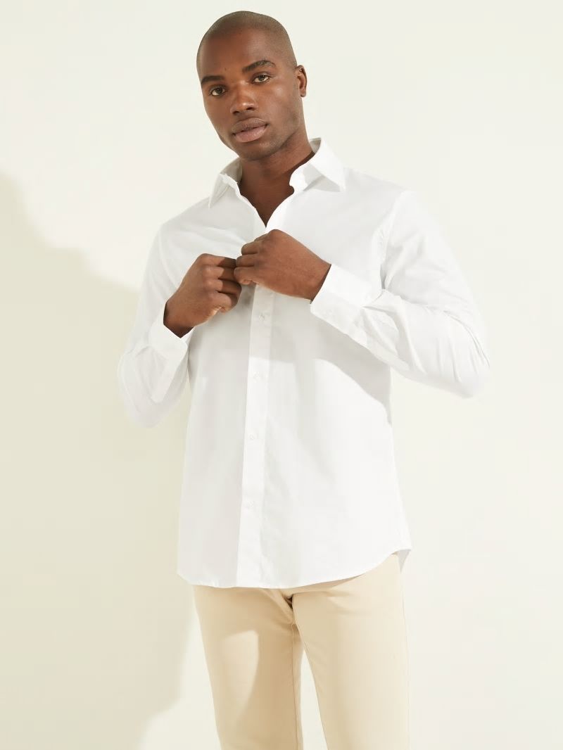 Guess William Shirt - Pure White