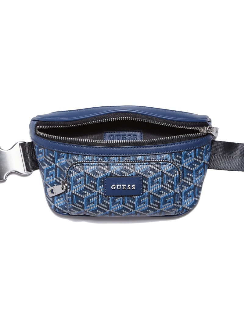 Guess Ederlo Compact Belt Bag - Dark Blue