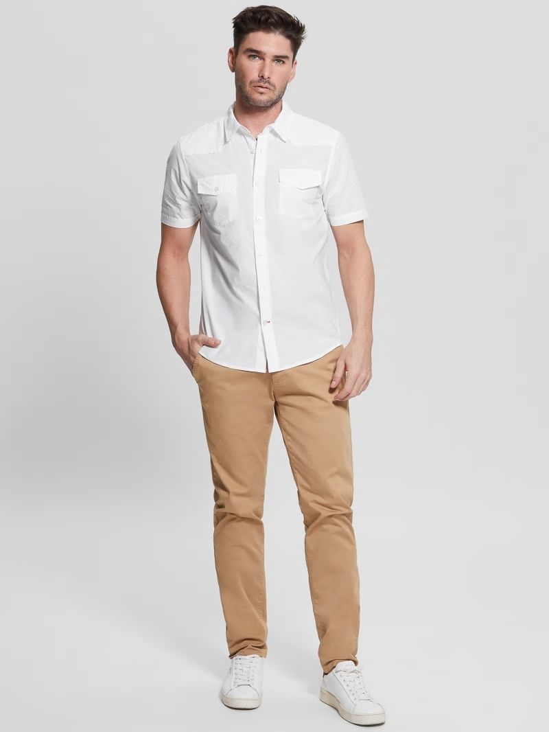 Guess Nottingham Shirt - Blanc Pur