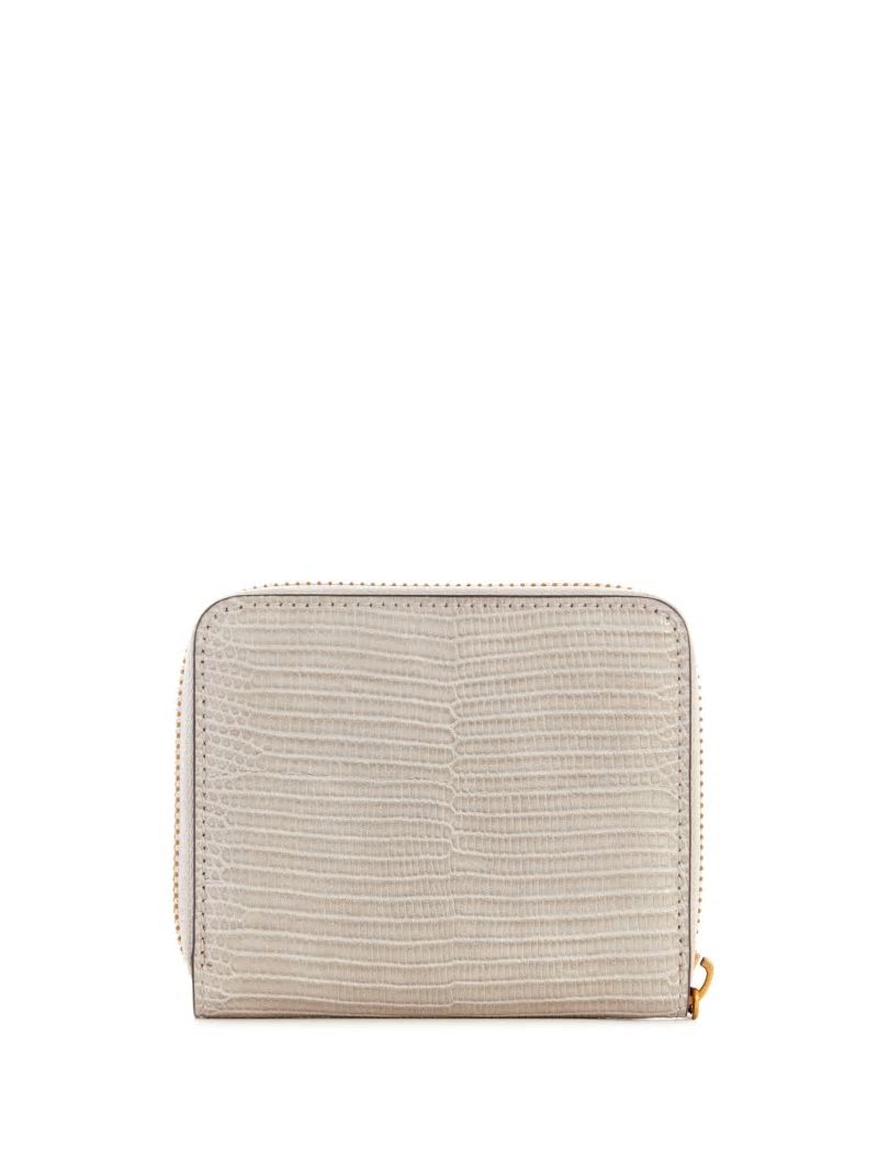 Guess Ginevra Small Zip-Around Wallet - Taupe