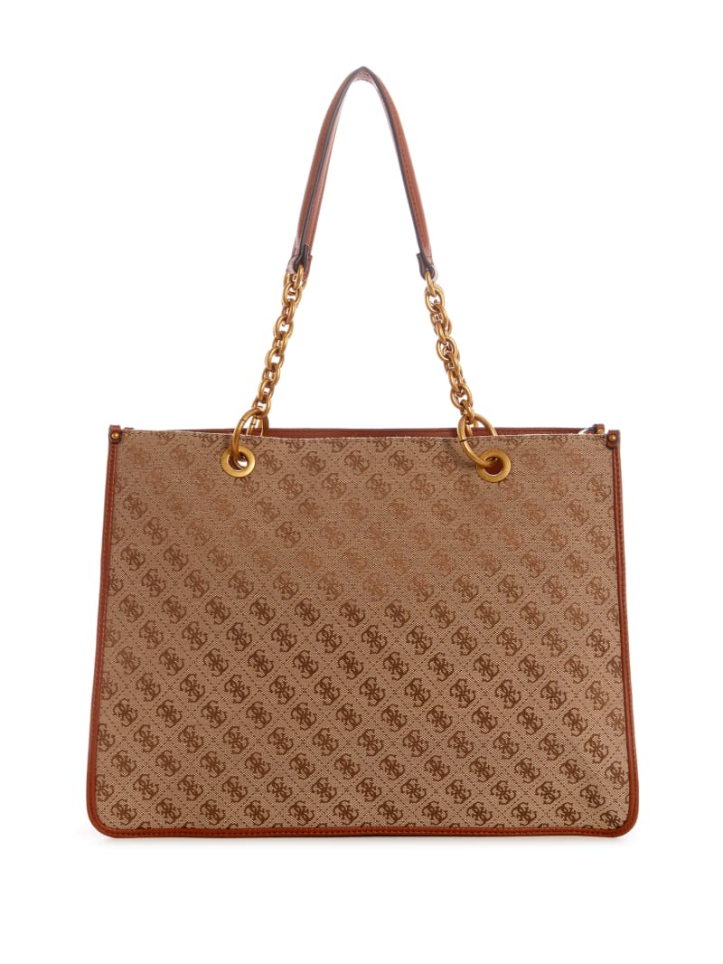 Guess Aviana Tote - Latte/Cognac