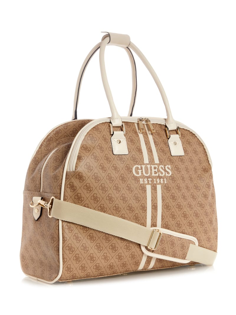 Guess Mildred Quattro G Deluxe Dome Bag - Latte