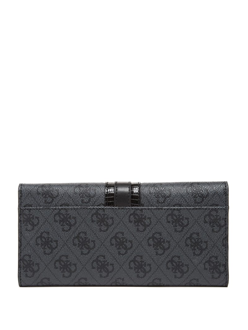 Guess Ginevra Logo Clutch Wallet - Cloud Wash