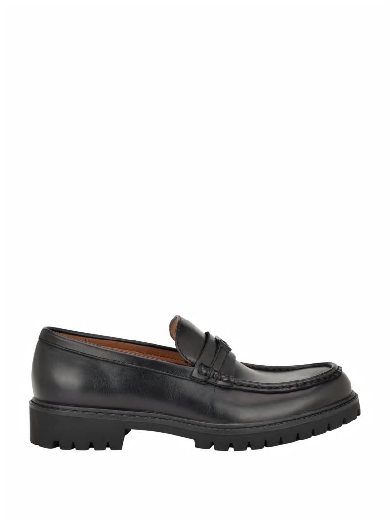 Guess Diolin Lug Sole Loafers - Black 001