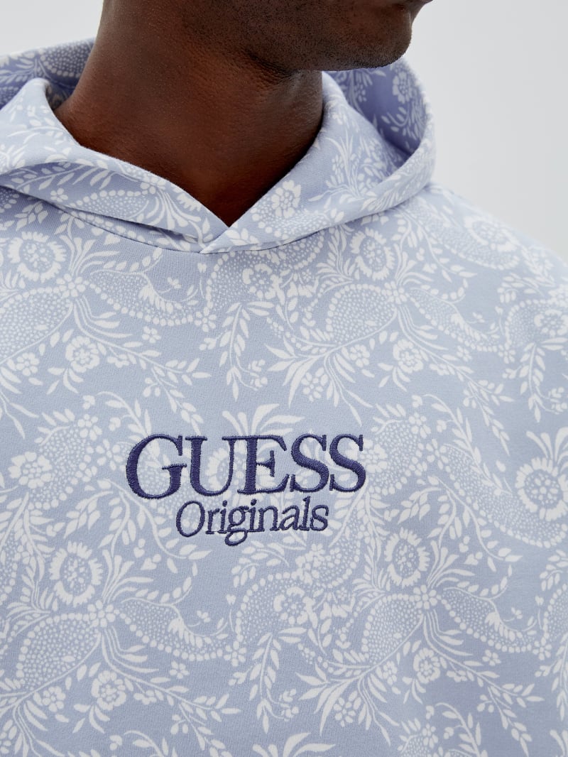 Guess GUESS Originals Bandana Hoodie - Sonic Pearl Multi