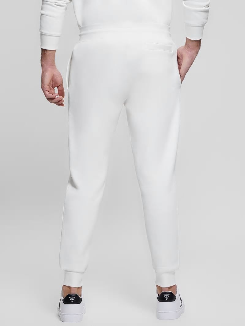 Guess Eco Aldwin Logo Pants - Blanc/Scuffy