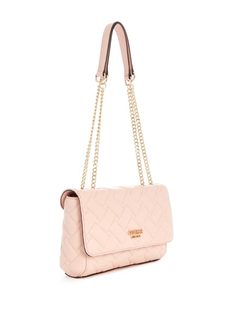 Guess Alanna Convertible Crossbody - Light Rose