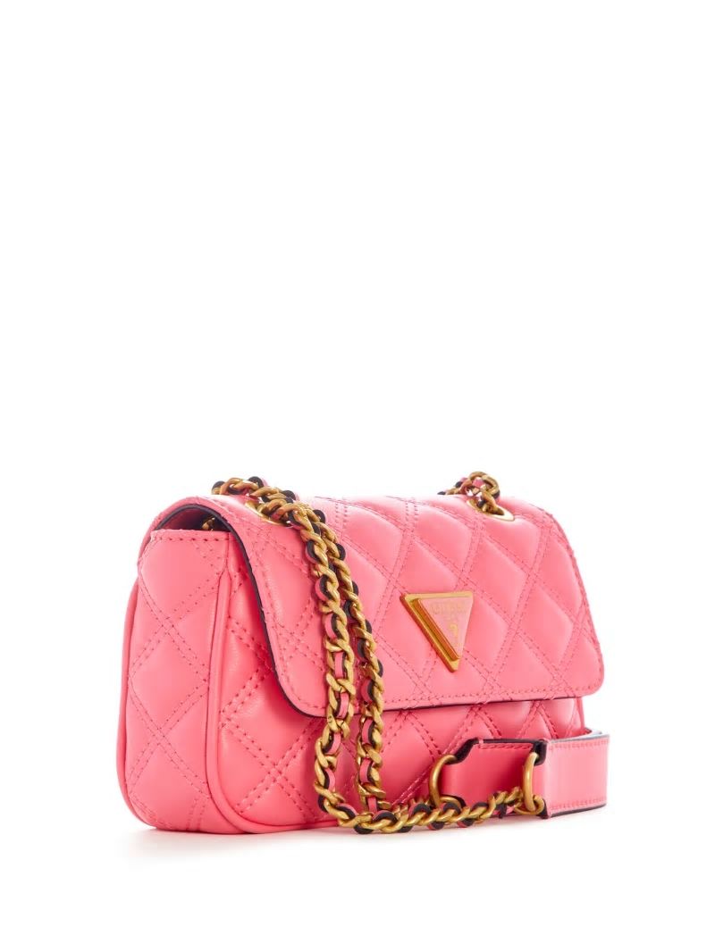 Guess Giully Mini Convertible Crossbody - Watermelon