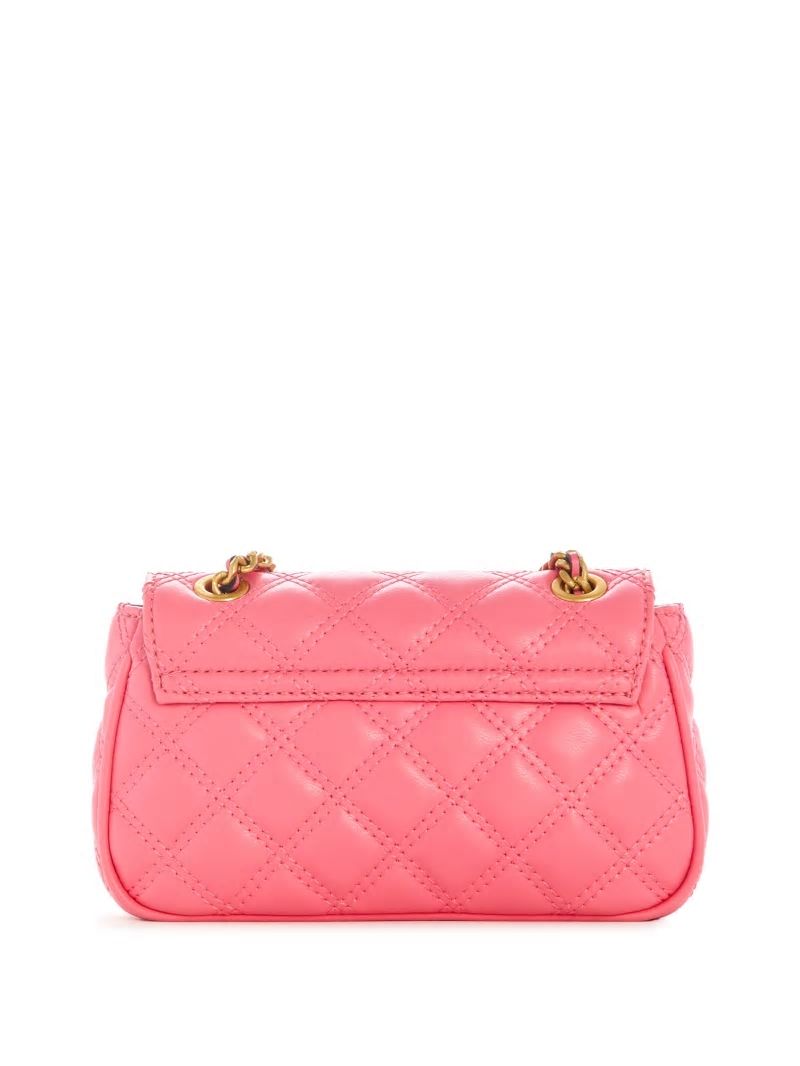 Guess Giully Mini Convertible Crossbody - Watermelon