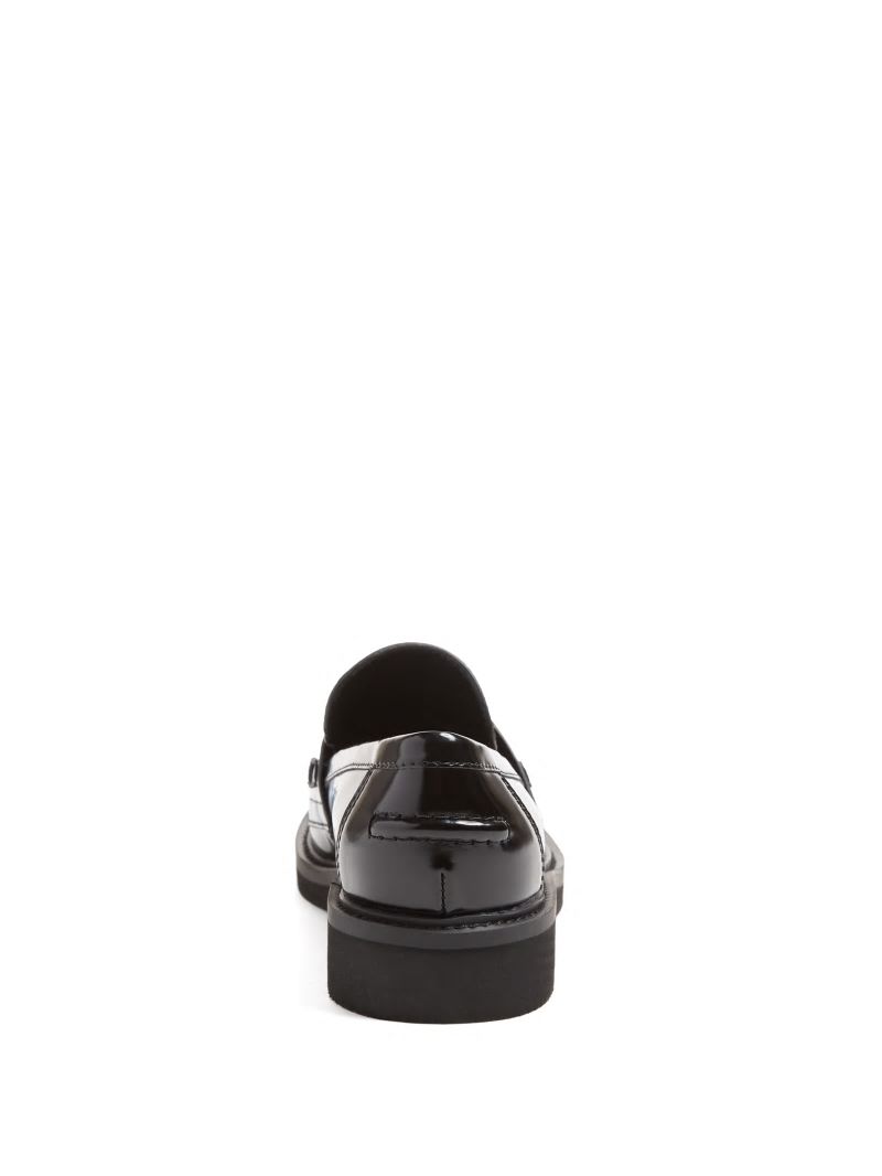 Guess Shatha Triangle Loafers - Black 001