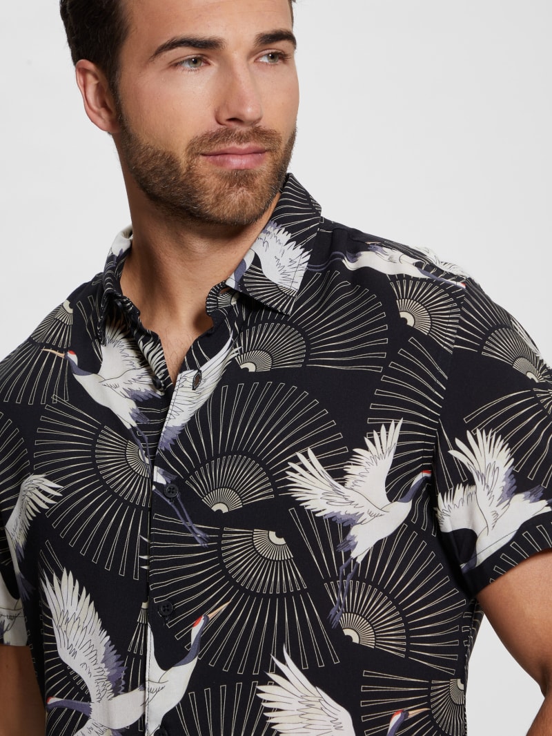 Guess Eco Crane Shirt - Soaring Crane