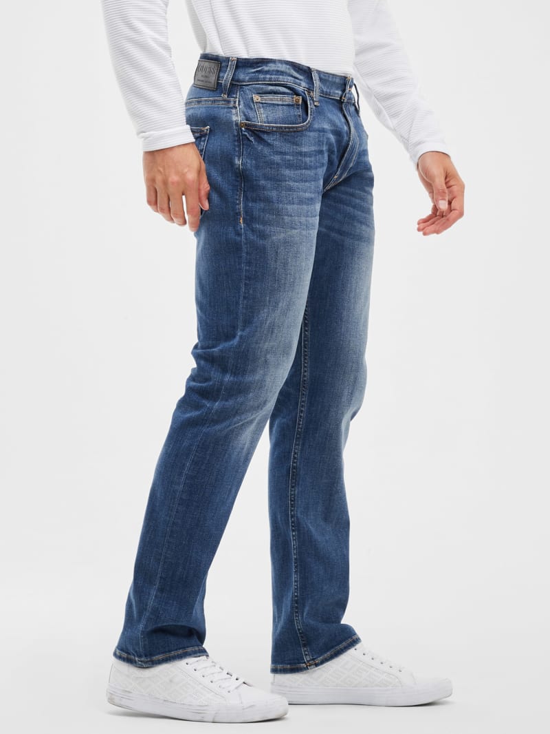 Guess Eco Regular Straight Jeans - Delta Wash