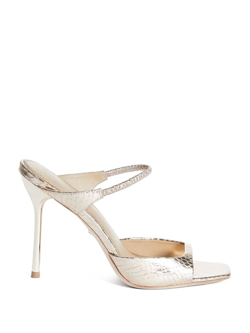 Guess Brielle Satin Sandal - Rose Gold