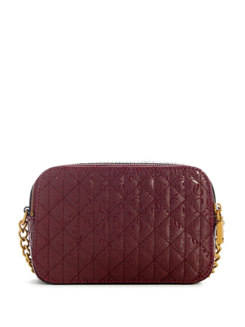 Guess Aveta Camera Bag - Burgundy