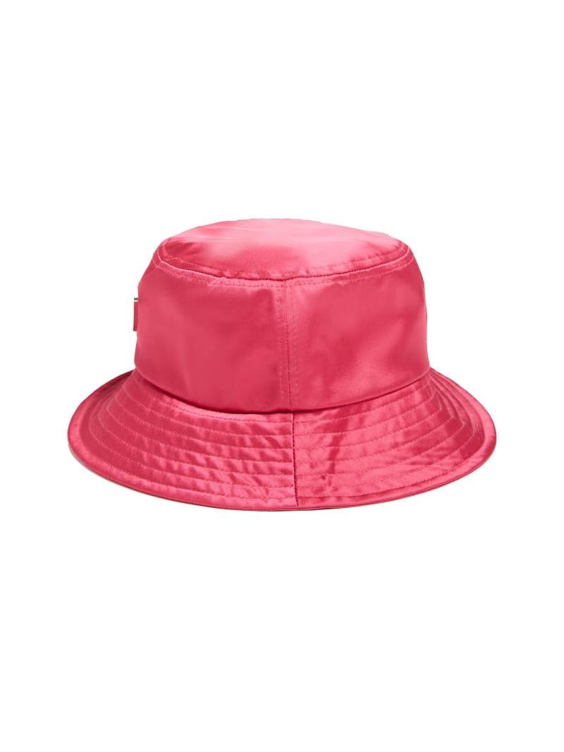Guess Satin Bucket Hat - Light/Pastel Purple