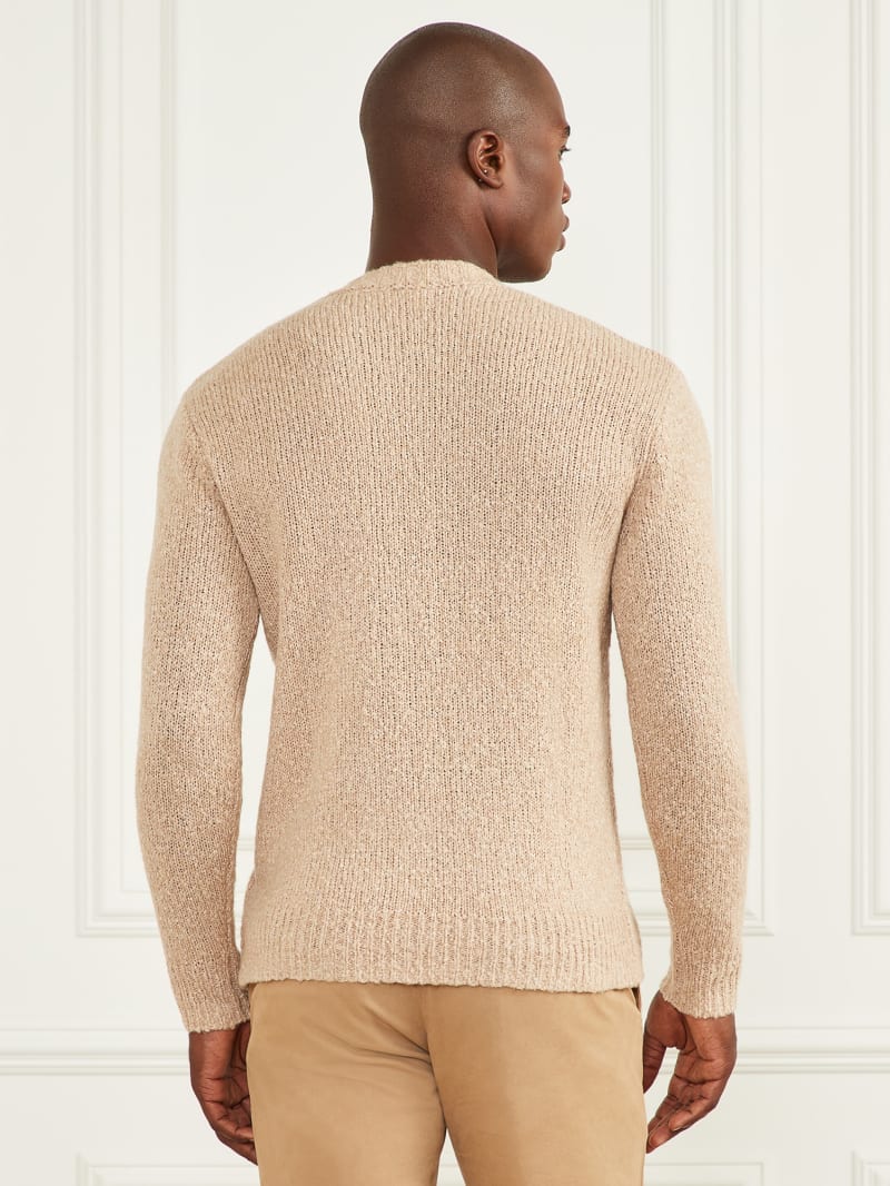 Guess Jaspe Crewneck Sweater - Neutral Sand