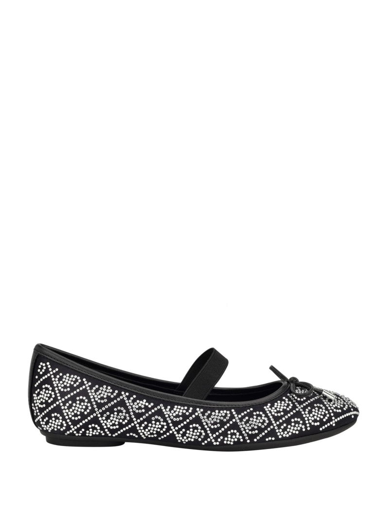 Guess Kairo Single-Strap Ballet Flats - Black 001