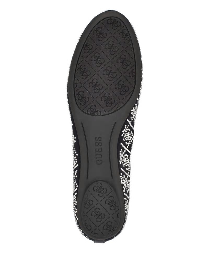 Guess Kairo Single-Strap Ballet Flats - Black 001