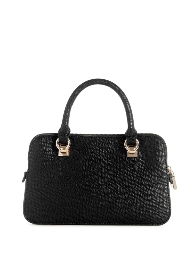 Guess Brynlee Small Status Satchel - Black