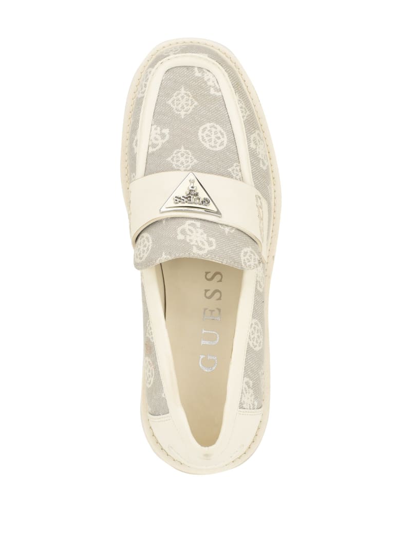 Guess Shatha Peony Triangle Loafers - Taupe