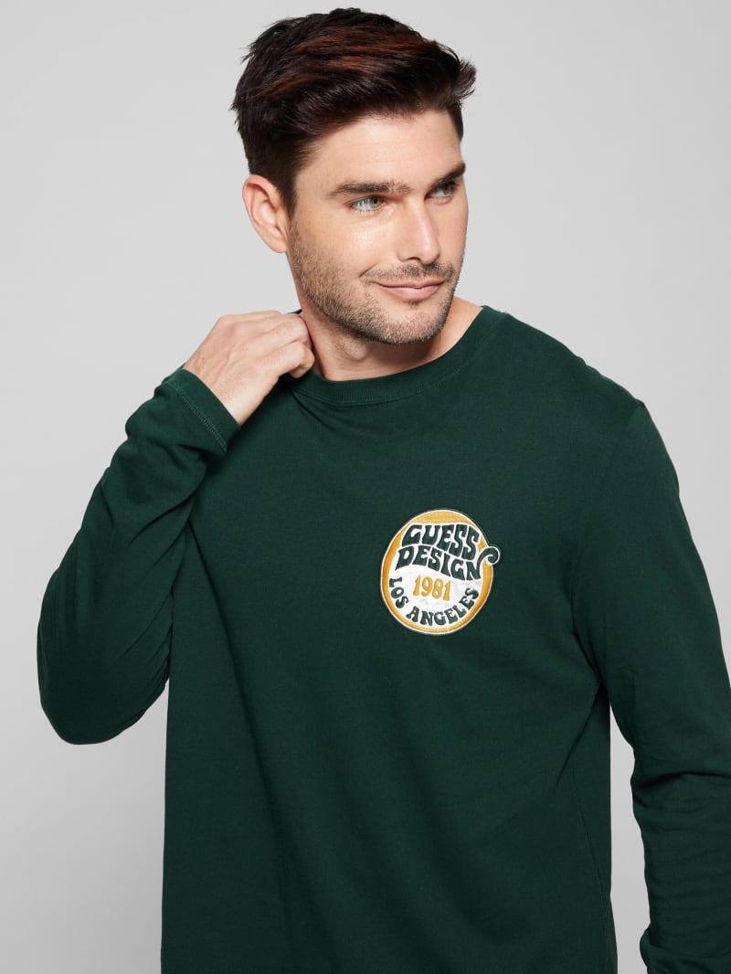 Guess Eco GUESS Crewneck Patch Tee - Alpine Grove