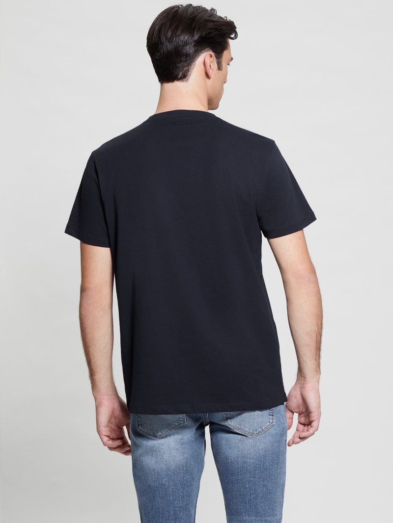 Guess Eco Logo Bird Tee - Bleu éLéGant