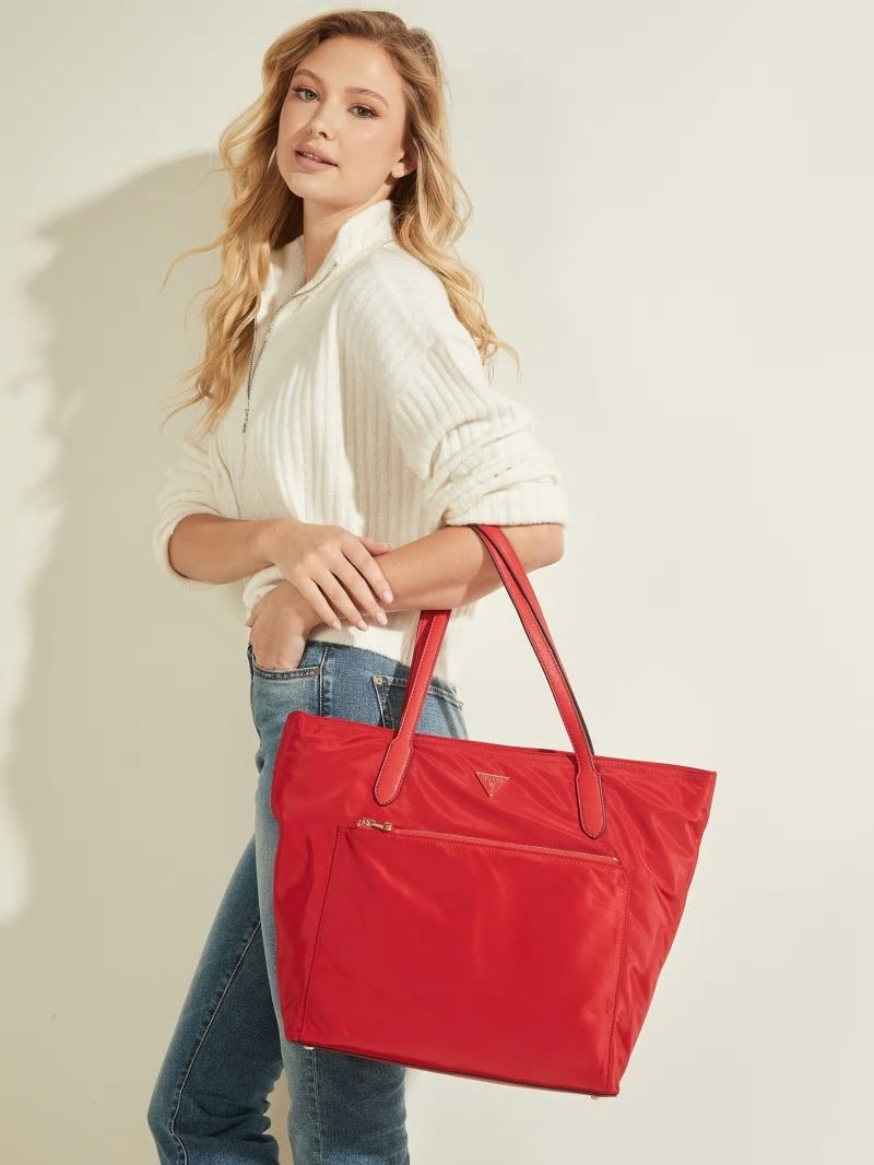 Guess Eco Gemma Tote - Passion Red