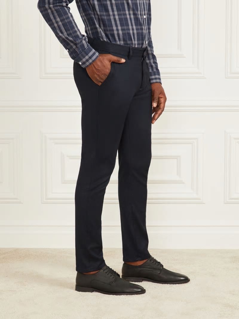 Guess Eco Ciro Napoli Pant - Bleu éLéGant