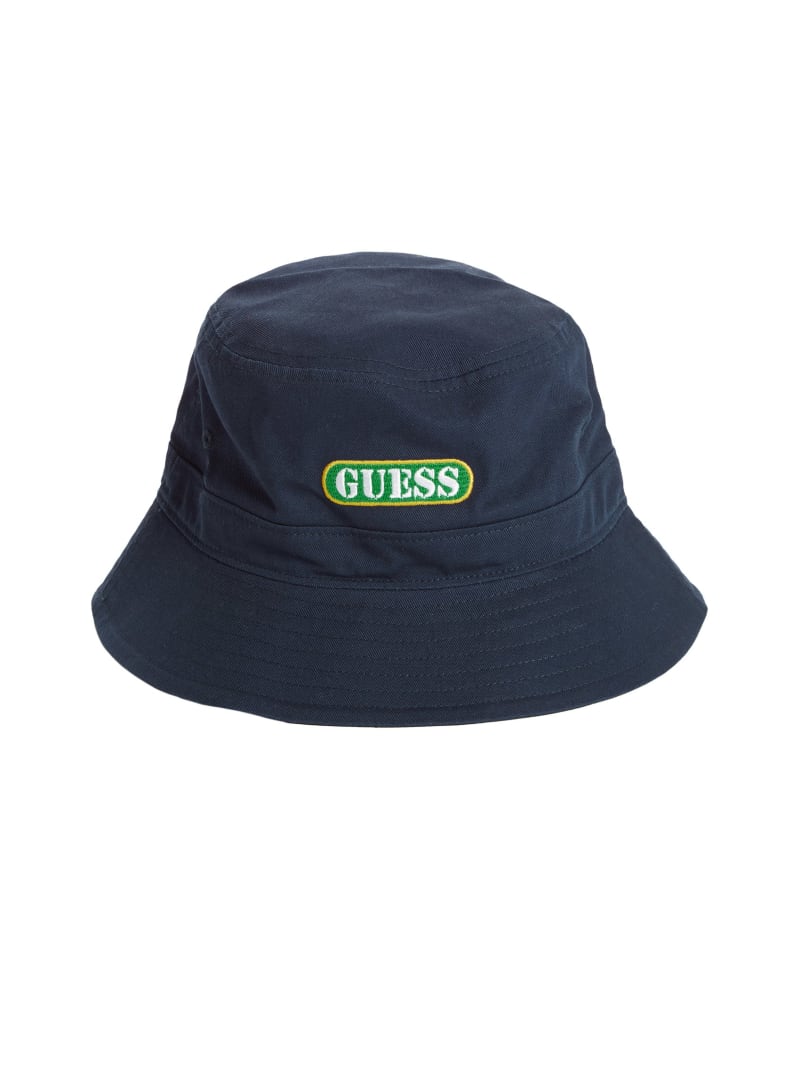 Guess GUESS Originals Bucket Hat - Blackened Blue