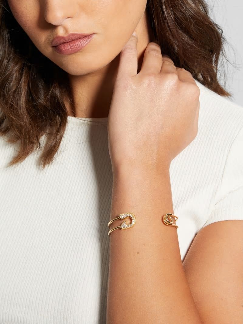 Guess 14K Gold-Plated Cuff - Gold
