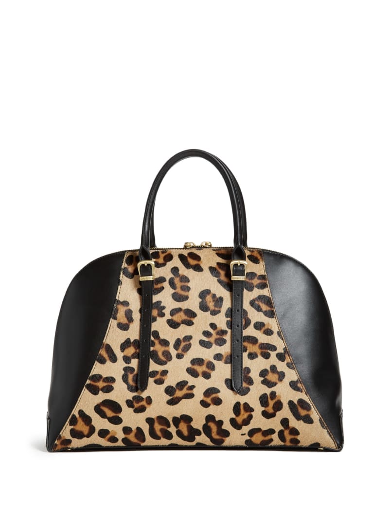 Guess Lady Luxe Leather Dome - Leopard