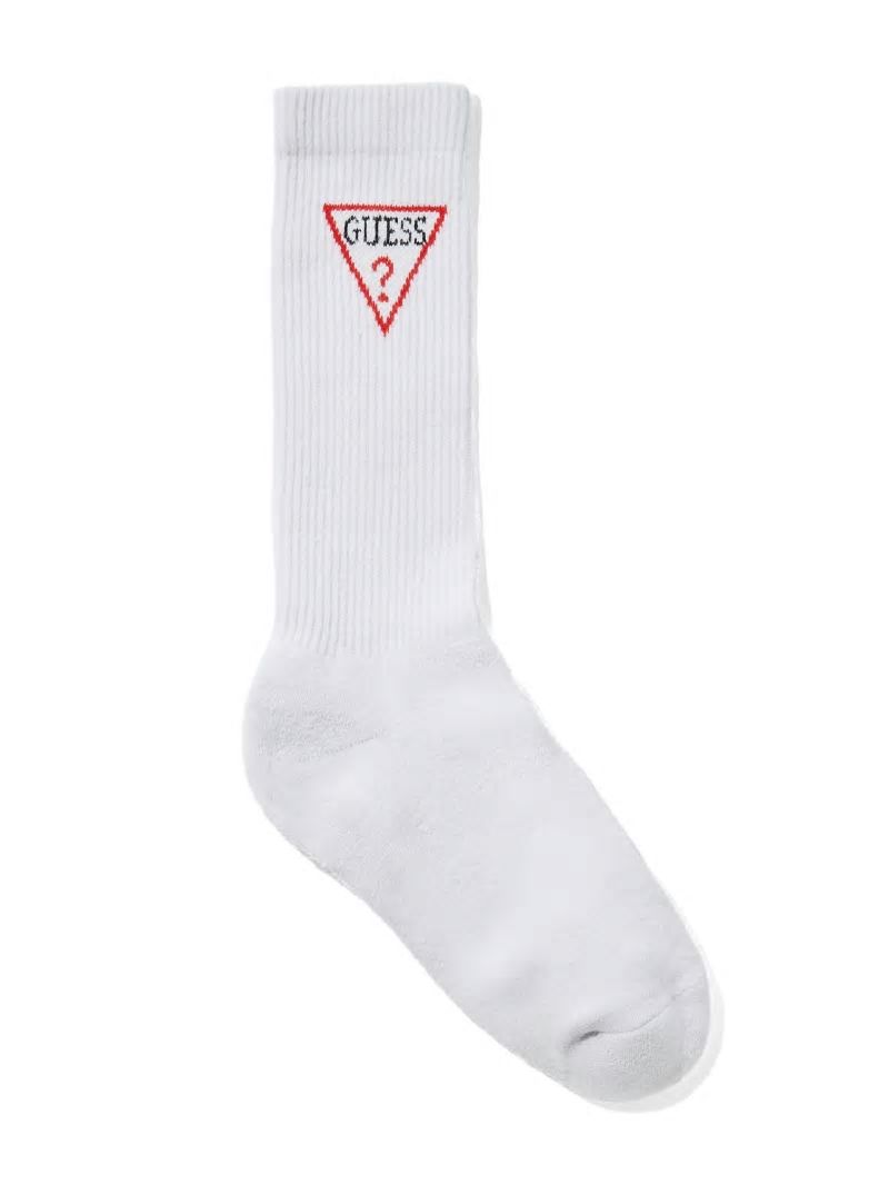 Guess GUESS Originals Paolo Logo Socks - Pure White