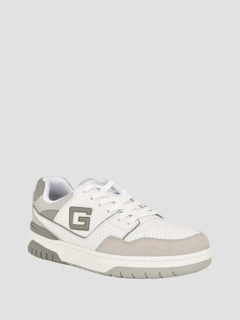 Guess Narsi Logo Sneakers - Light Grey