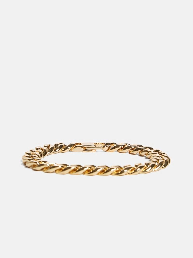 Guess Chunky Link Stainless Steel Bracelet - Gold