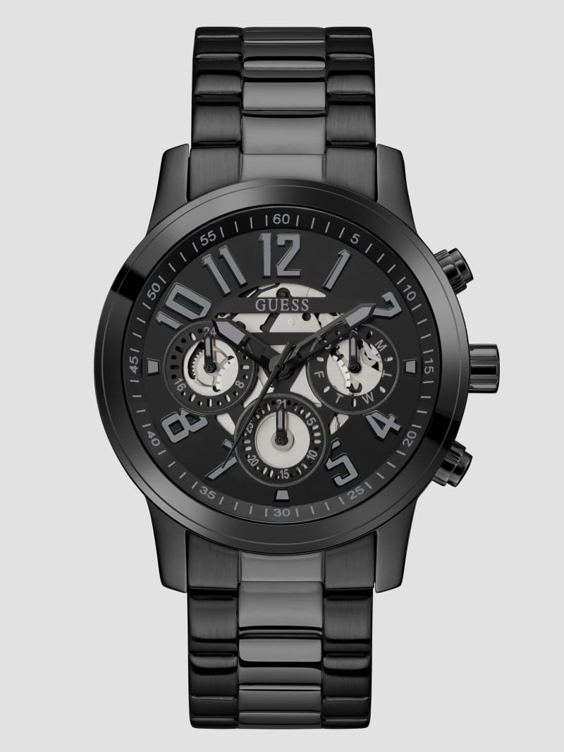 Guess Black Multifunction Watch - Black