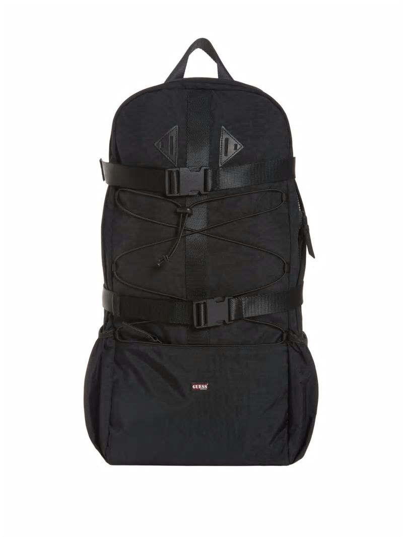 Guess GUESS Originals Nylon Sports Backpack - Washed Out Black Multi
