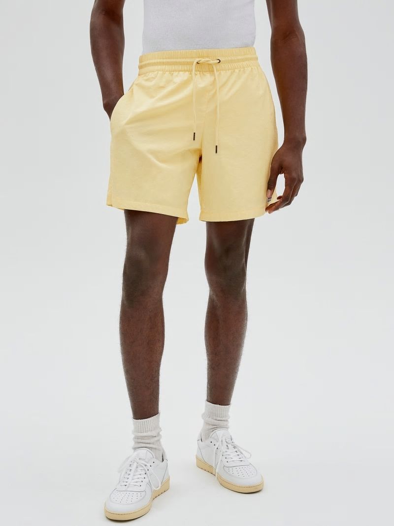 Guess GUESS Originals Nylon Shorts - Butter Corn