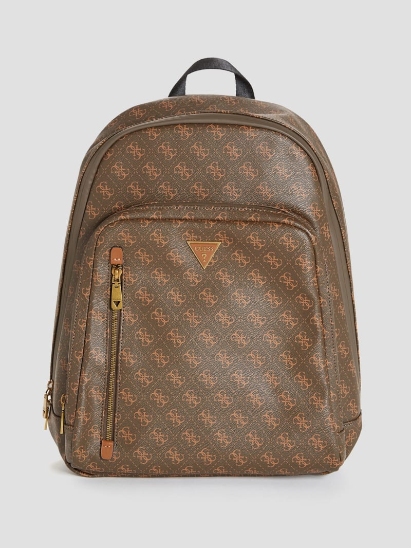 Guess Vezzola Smart Backpack - Brown/Mustard