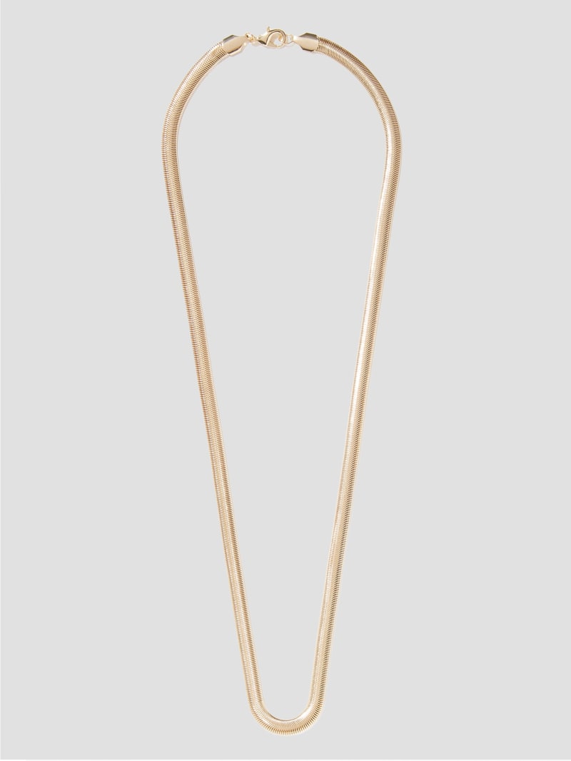 Guess Gold-Tone Snake Chain Necklace - Gold