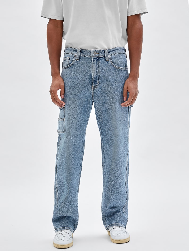 Guess GUESS Originals Carpenter Jeans - Go Brandon Medium Wash