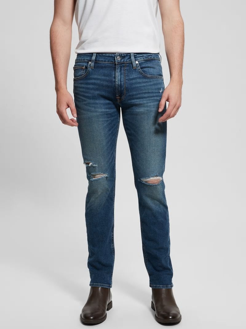 Guess Slim Tapered Jeans - Escape Destroy