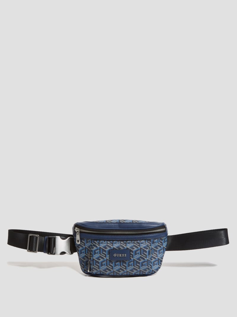 Guess Ederlo Compact Belt Bag - Dark Blue