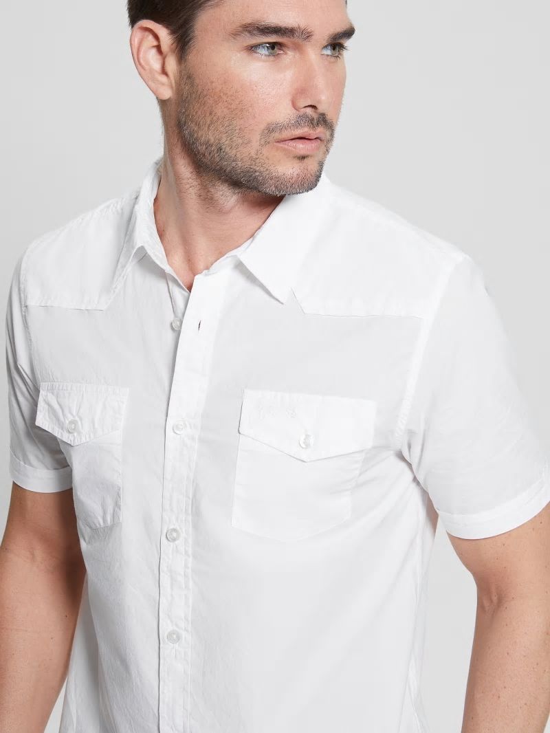 Guess Nottingham Shirt - Blanc Pur