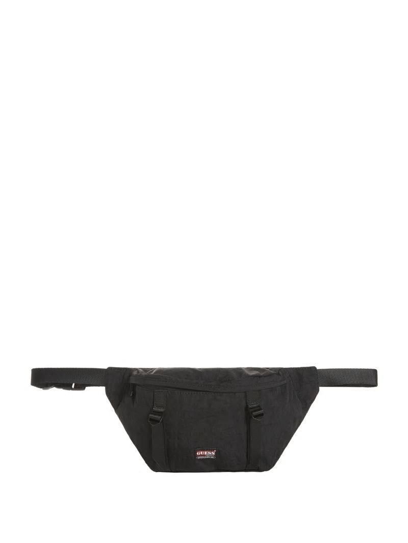 Guess GUESS Originals Nylon Fanny Pack - Washed Out Black Multi