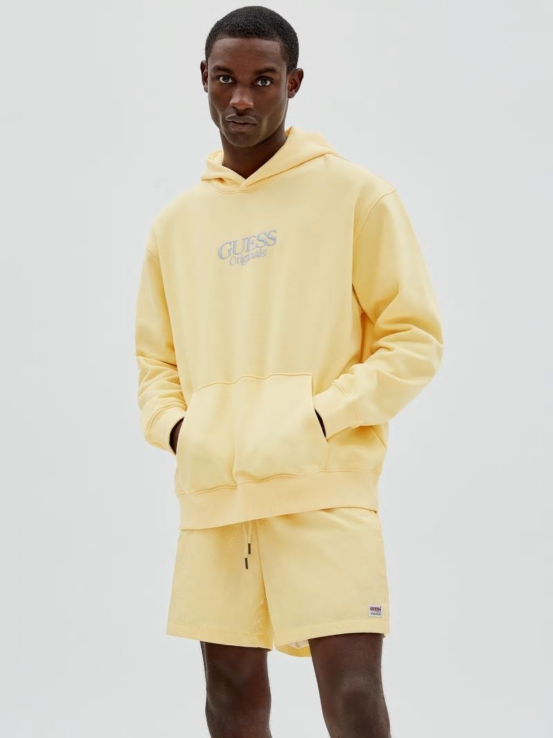 Guess GUESS Originals Logo Hoodie - Butter Corn