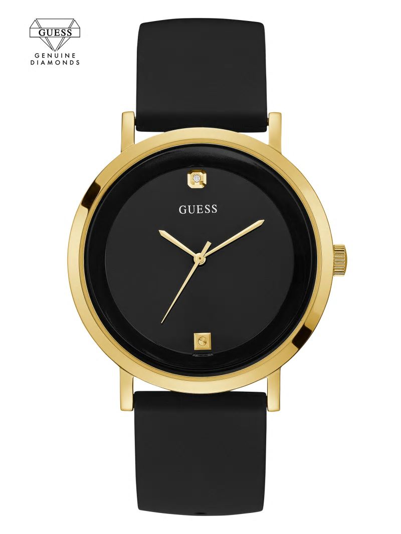 Guess Black and Gold-Tone Analog Watch - Black